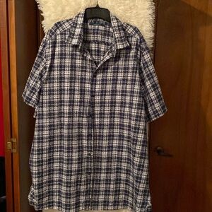 Perry Ellis Men’s Short Sleeve Shirt Size 2XLT.